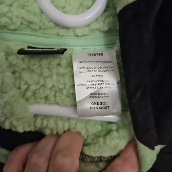 Star Wars Baby Yoda Big Kid Blanket Hoodie OS - Picture 4 of 8